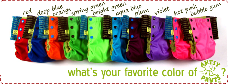What's Your Favorite Color of Antsy Pants™?